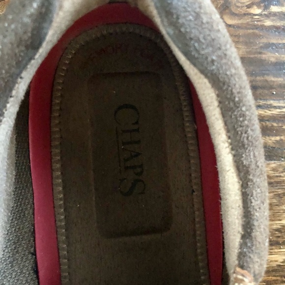 ❌SOLD❌ Chaps Brown Leather Loafer Shoes - Size 13 (EUC) - Picture 3 of 9